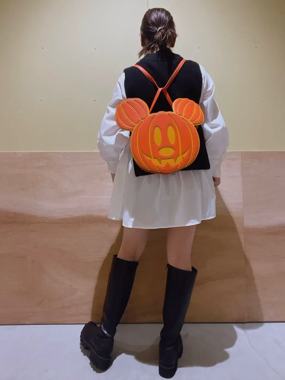 Areeam ミッキー かぼちゃショルダーバッグ ミッキー/かぼちゃショルダーバッグ/Areeam（アリーム）のショルダー