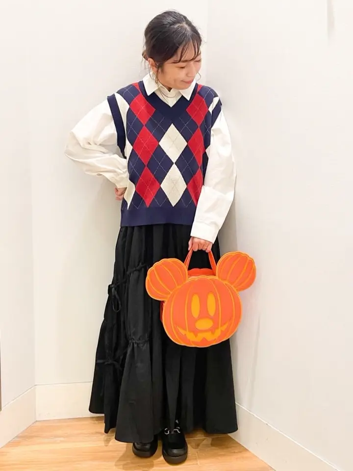 ミッキー/かぼちゃショルダーバッグ/Areeam（アリーム）のショルダー