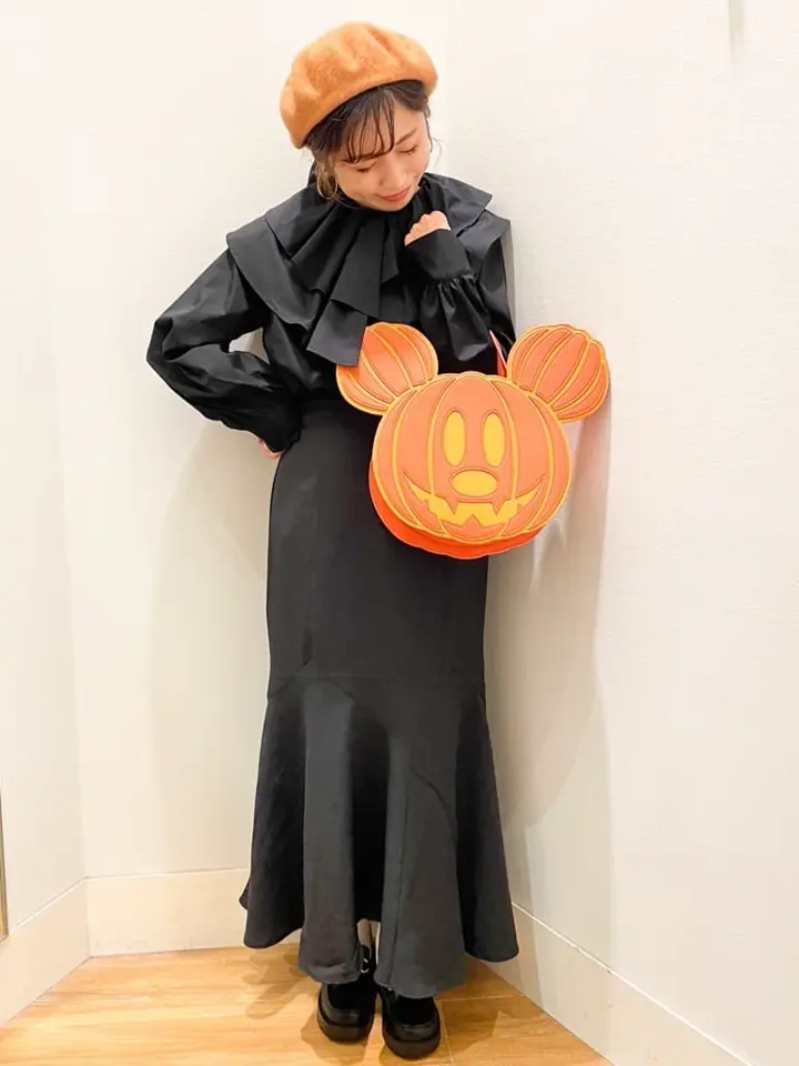 アリーム Areeam ミッキー かぼちゃ バッグ　ハロウィン　パンプキン ミッキー/かぼちゃショルダーバッグ/Areeam（アリーム）のショルダー