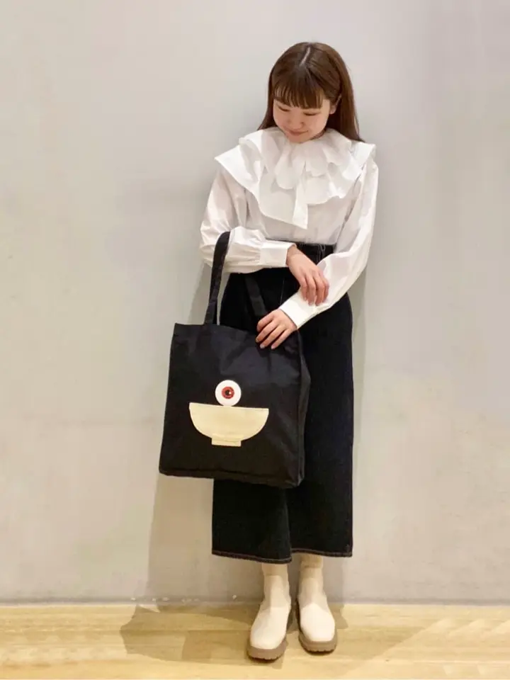 ラッフルフリルチュニックブラウス/earth music&ecology（アース