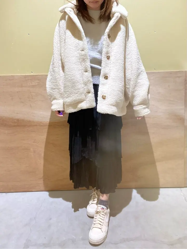 2WAY ボアブルゾン/earth music&ecology（アース ミュージック