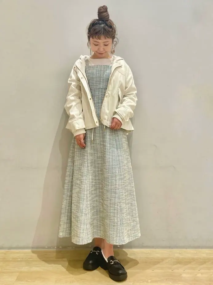 ツイードワンピース/earth music&ecology（アース ミュージック