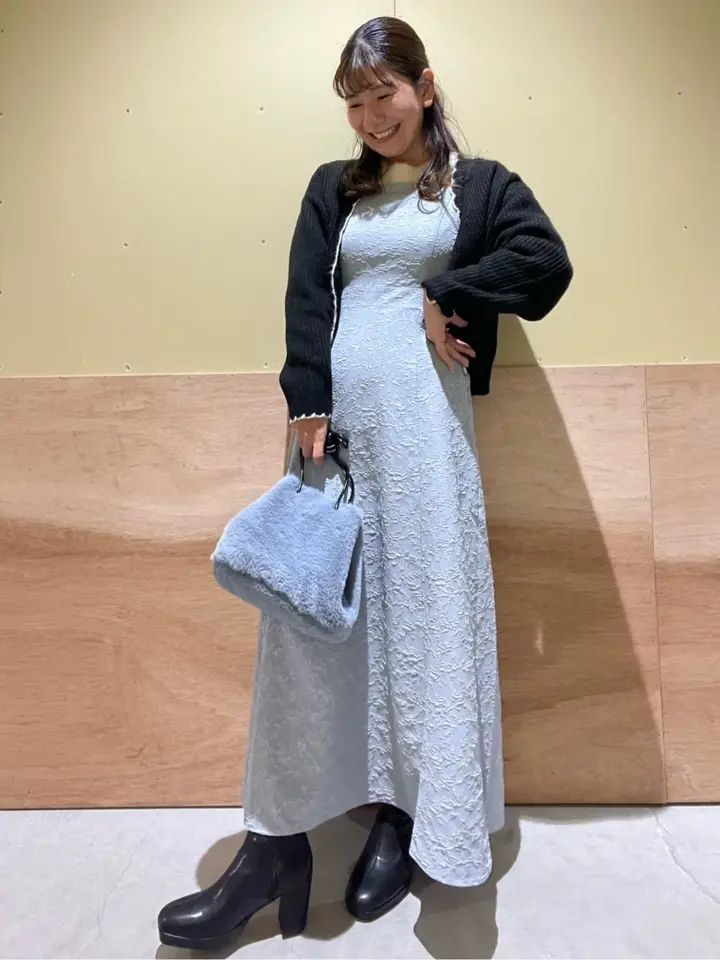 【完売色】 ジャガードボレロワンピース【タグ付新品】 完売色】 ジャガードボレロワンピース【タグ付新品】