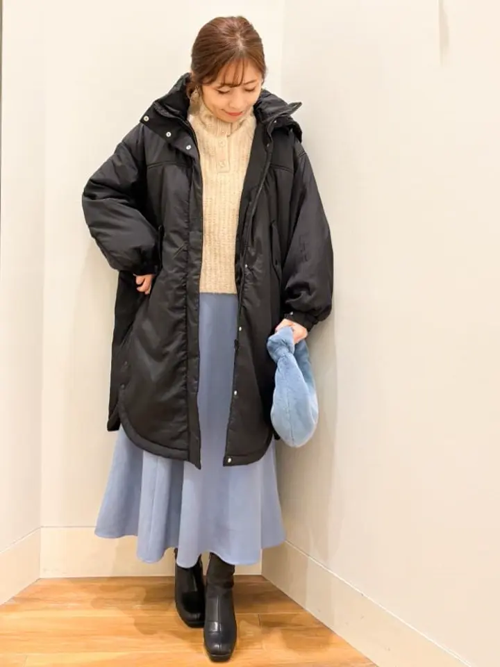 2way中綿モッズコート/earth music&ecology（アース ミュージック