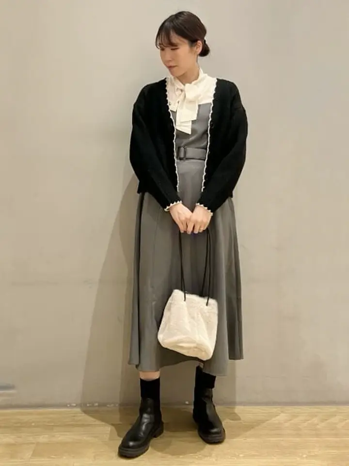 2WAYボウタイブラウス/earth music&ecology（アース ミュージック