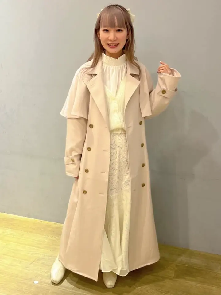 2WAYケープトレンチコート/earth music&ecology（アース ミュージック