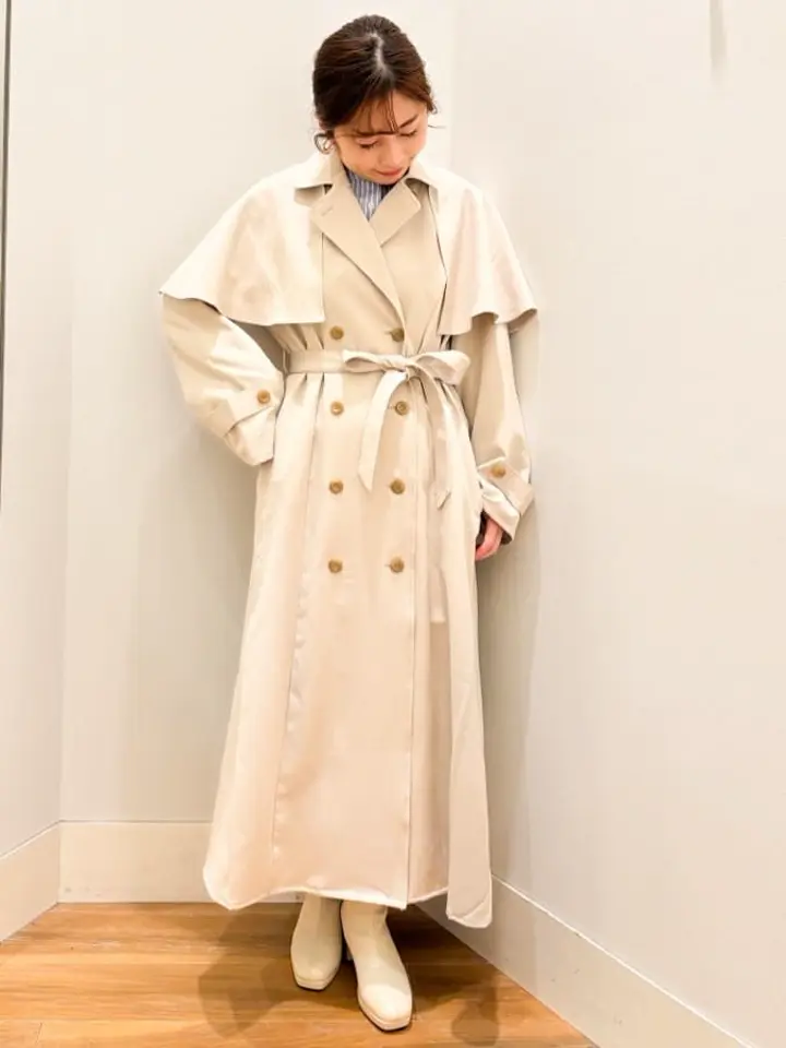 ボウタイシャツワンピース/earth music&ecology（アース ミュージック