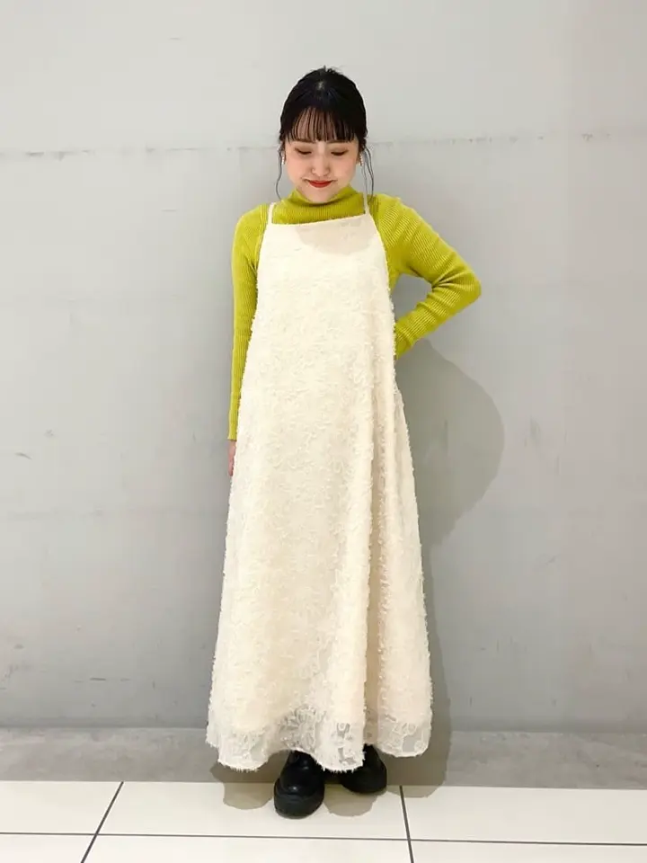 フラワージャガードキャミワンピース/earth music&ecology（アース