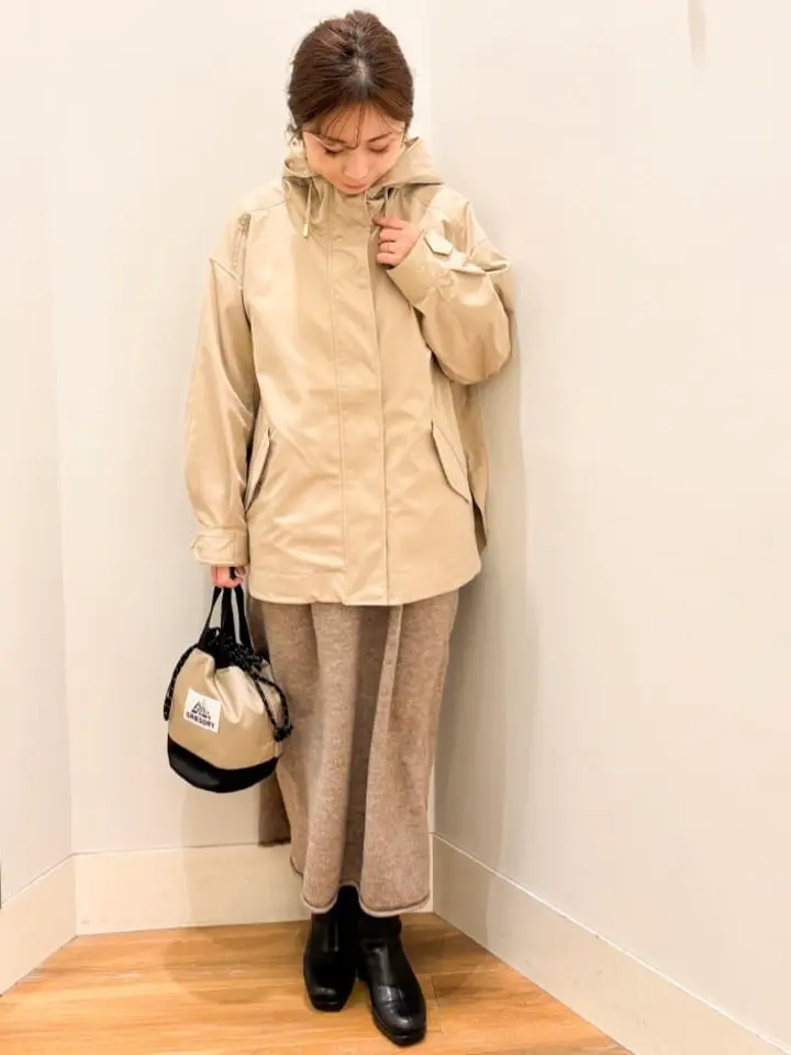 FLUFFYハイネックワンピース/earth music&ecology（アース