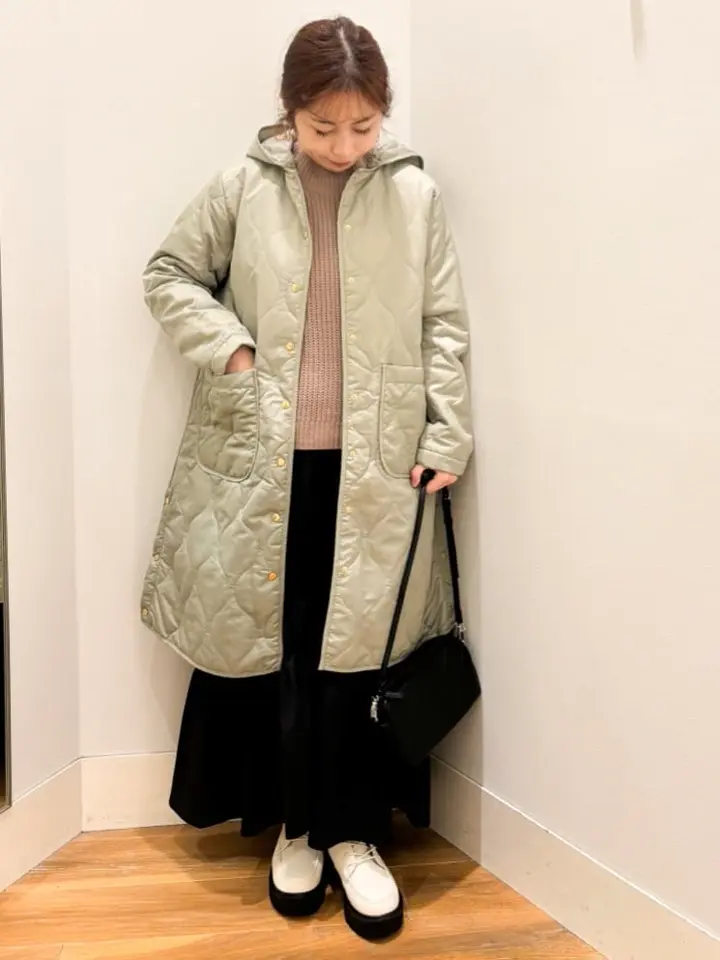 2wayキルティングコート/earth music&ecology（アース ミュージック