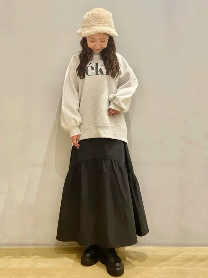 イレヘム切替スカート/earth music&ecology（アース ミュージック