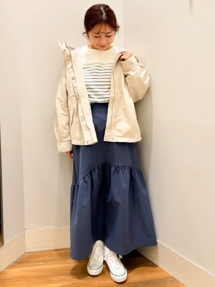 イレヘム切替スカート/earth music&ecology（アース ミュージック