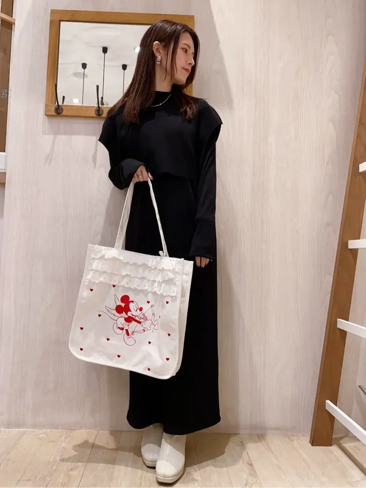 ミッキー/ハートトートバッグ/Areeam（アリーム）のトートバッグ