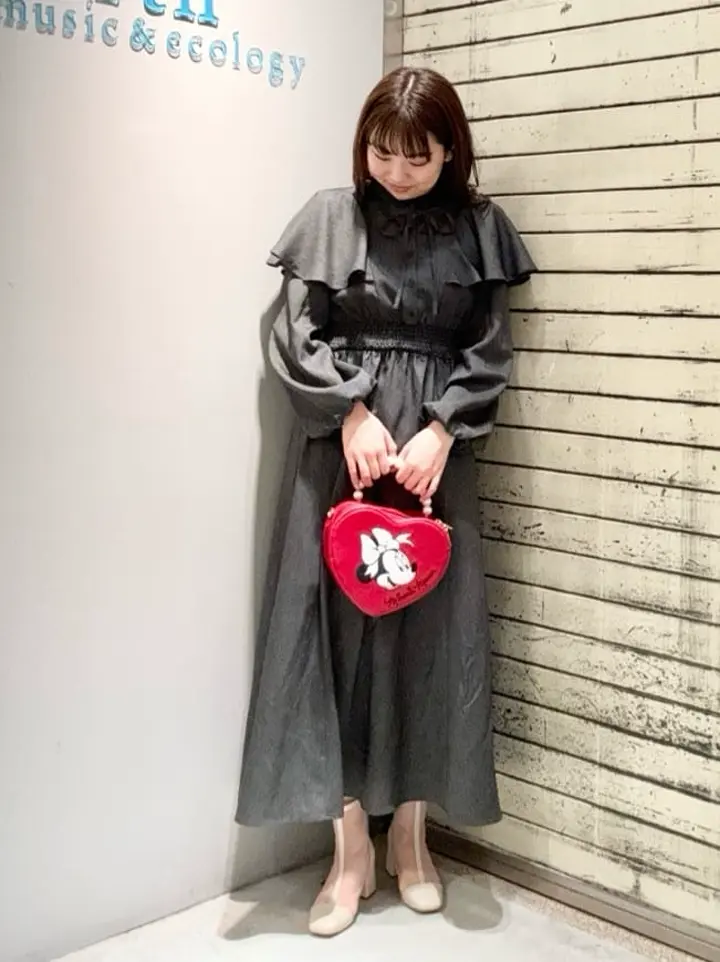 デニムライクワンピース/earth music&ecology（アース ミュージック