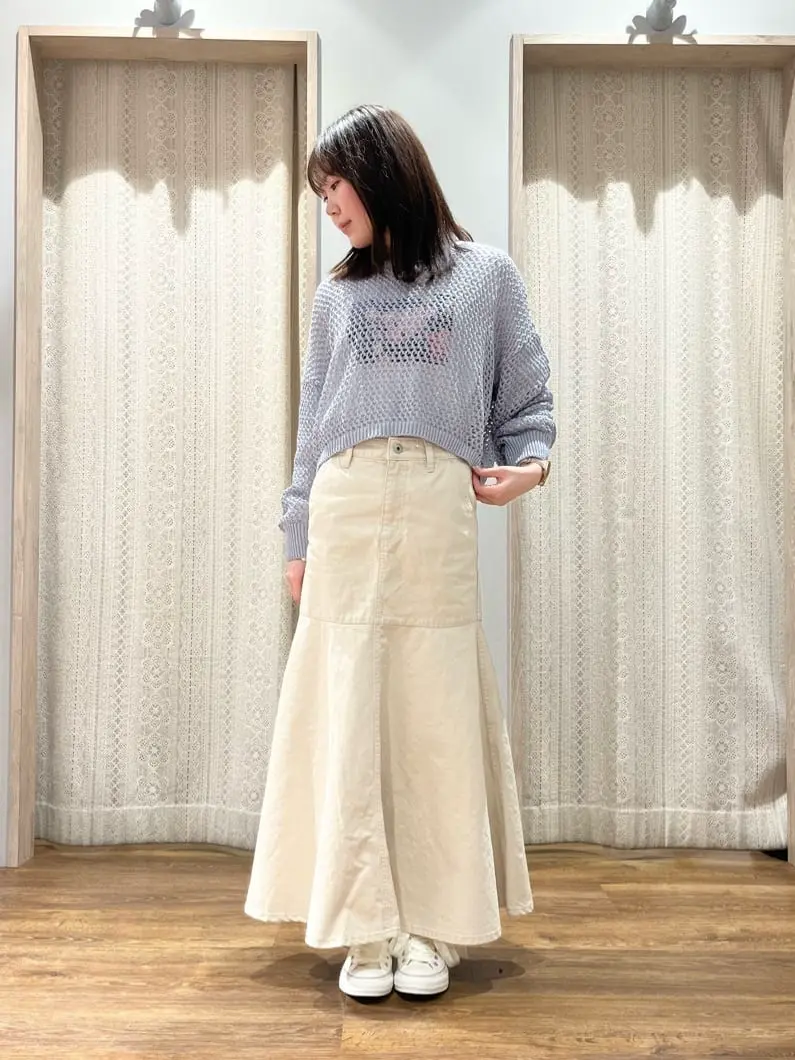 Flower グラフィックロンT/earth music&ecology（アース ミュージック