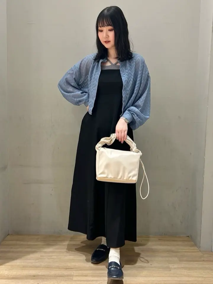 ダブルストラップキャミワンピース/earth music&ecology（アース