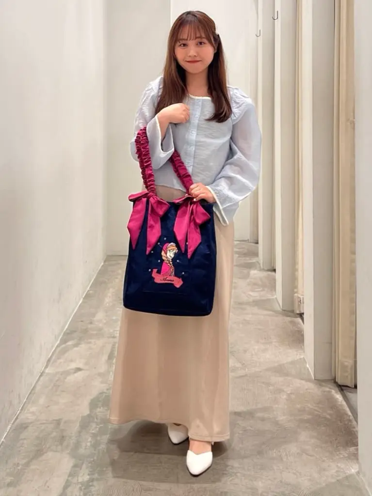 Areem 雪山アナ　トートバッグ アナ/リボントートバッグ/Areeam（アリーム）のトートバッグ