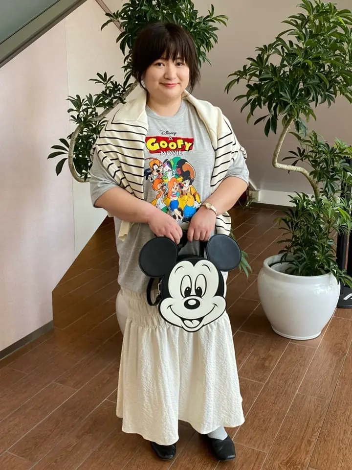 ミッキー/モノトーンフェイスバッグ/Areeam（アリーム）のその他バッグ