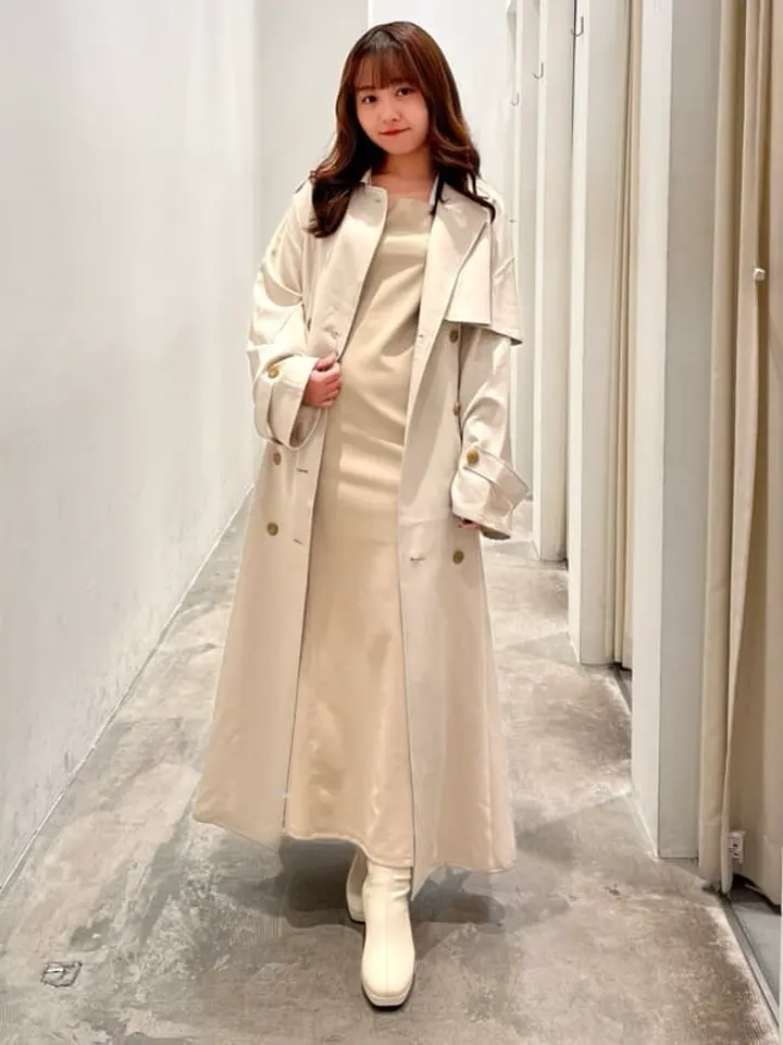 2WAYケープトレンチコート/earth music&ecology（アース ミュージック