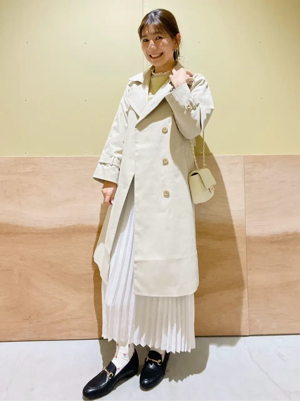 ベーシックトレンチコート/earth music&ecology（アース ミュージック