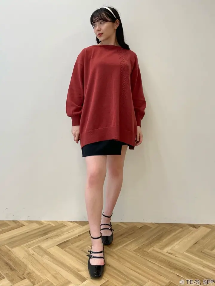 ヨルイメージ ニットチュニック/earth music&ecology（アース