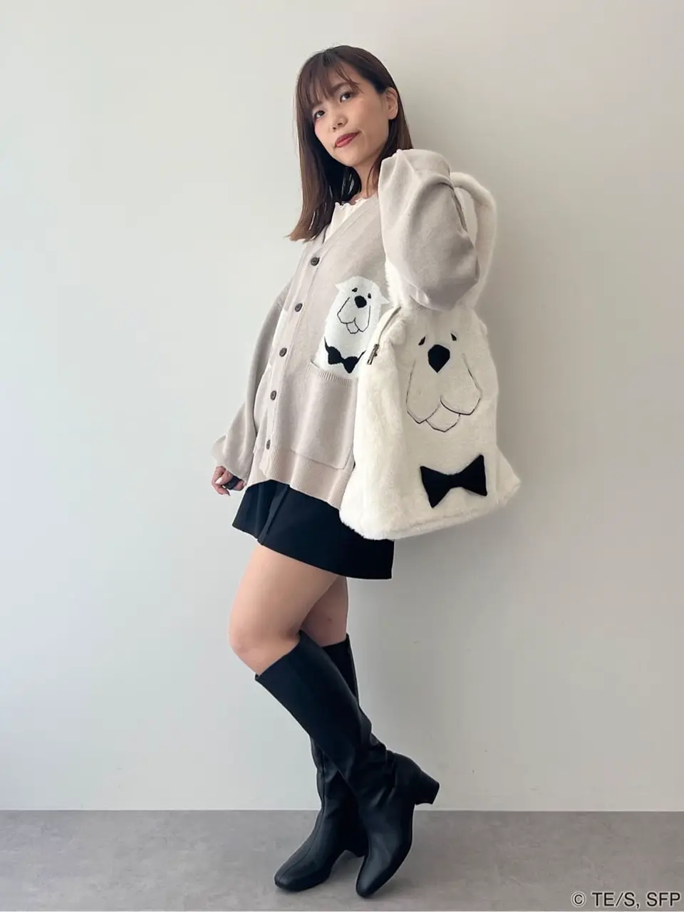 ボンドイメージ ニットカーディガン/earth music&ecology（アース