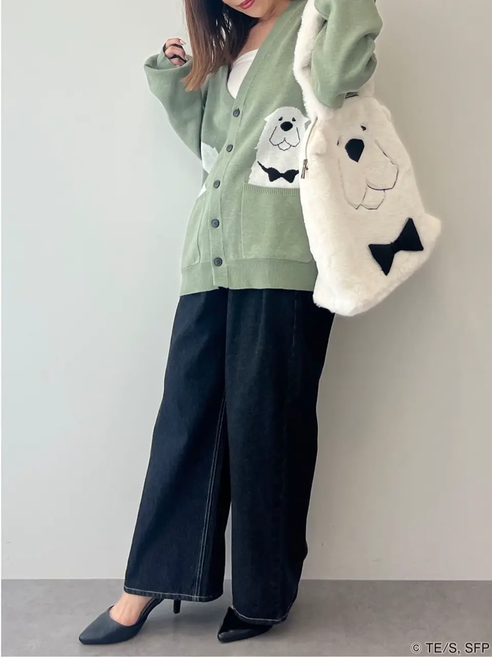 ボンドイメージ ニットカーディガン/earth music&ecology（アース