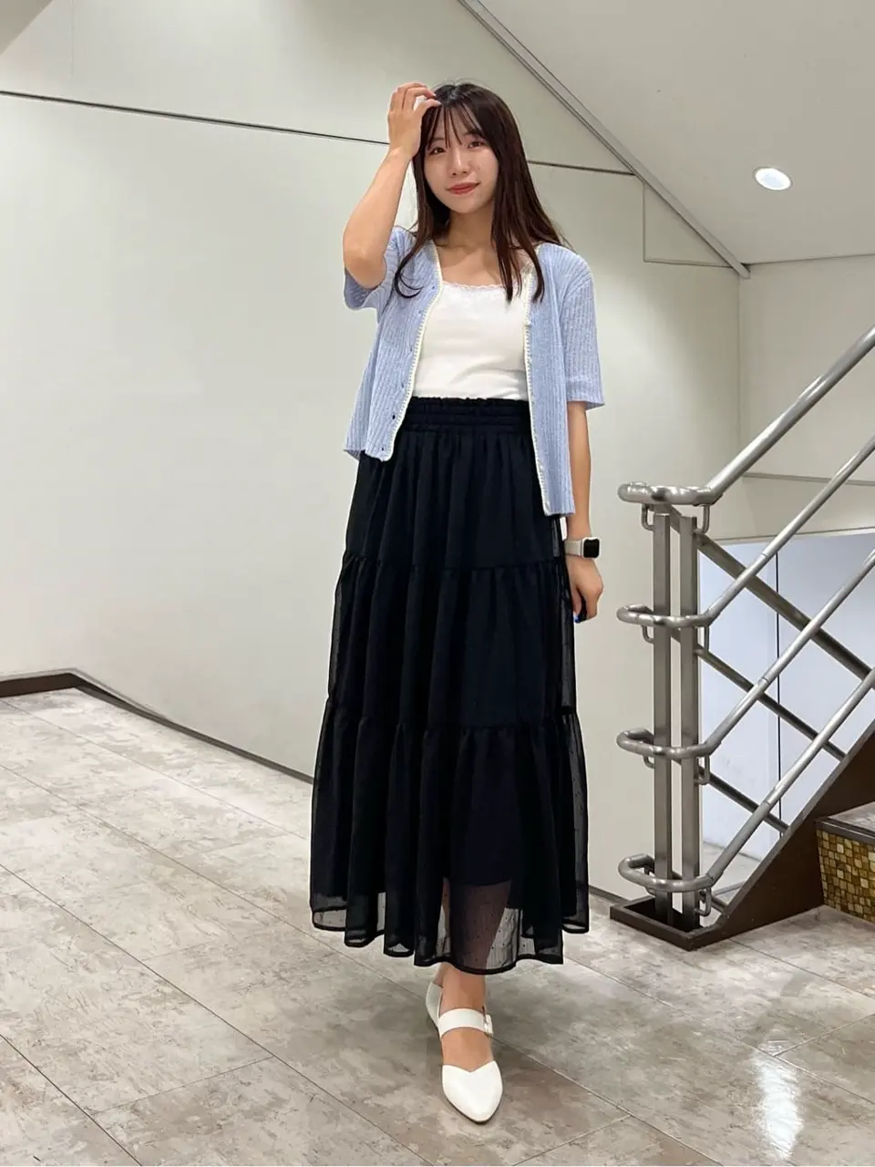 コムデギャルソン シアーティアードスカート 中古・古着通販】COMME des GARCONS COMME des GARCONS