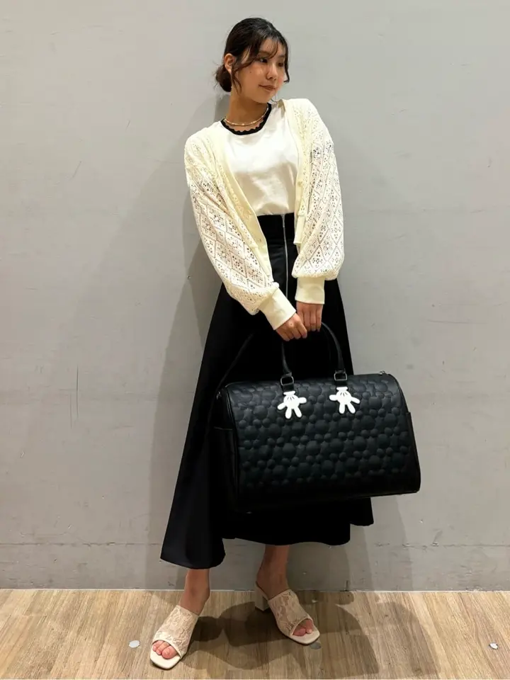 Areeam アリーム　ミッキー ボストンバッグ【最終価格】 Areeam｜ミッキー/キルティングミニボストンバッグ | Rakuten Fashion