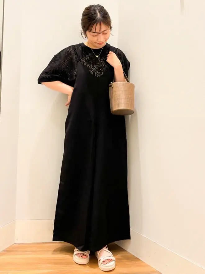 レースプルオーバー/earth music&ecology（アース ミュージック