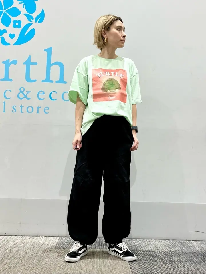 タックカーゴパンツ/earth music&ecology（アース ミュージック