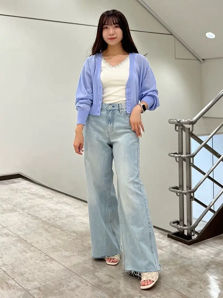 ダブルレースタンクトップ/earth music&ecology（アース ミュージック