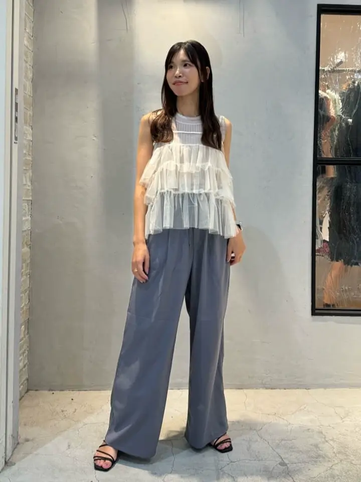 ゆるてろワイドパンツ/earth music&ecology（アース ミュージック