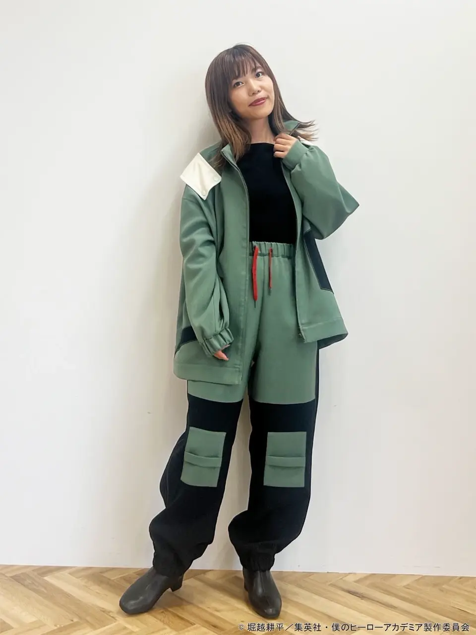 アースミュージックアンドエコロジー 僕のヒーローアカデミア 緑谷 ブルゾン 僕のヒーローアカデミア＞緑谷出久 イメージ ブルゾン/earth