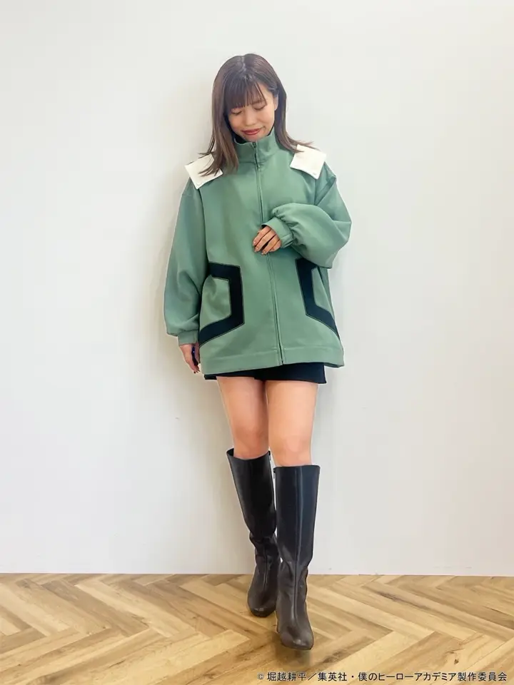 僕のヒーローアカデミア＞緑谷出久 イメージ ブルゾン/earth