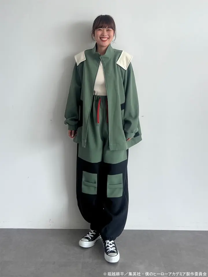 僕のヒーローアカデミア＞緑谷出久 イメージ ブルゾン/earth
