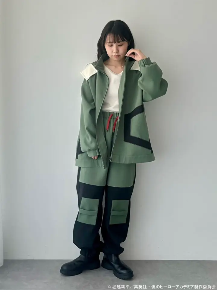 僕のヒーローアカデミア＞緑谷出久 イメージ ブルゾン/earth