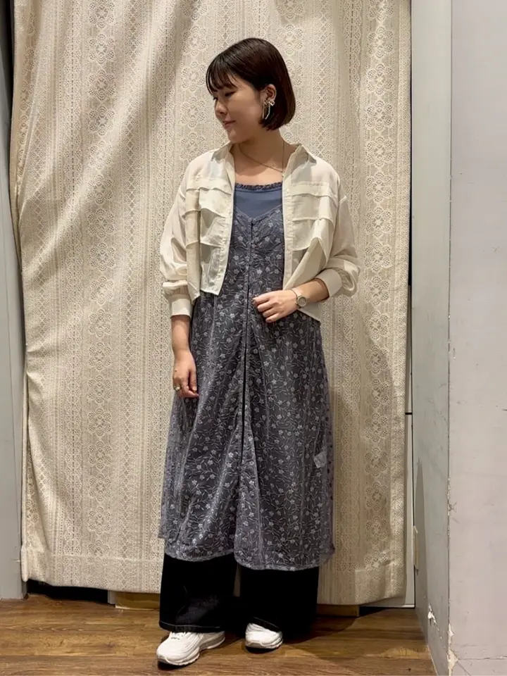 フロントジップデニムパンツ/earth music&ecology（アース