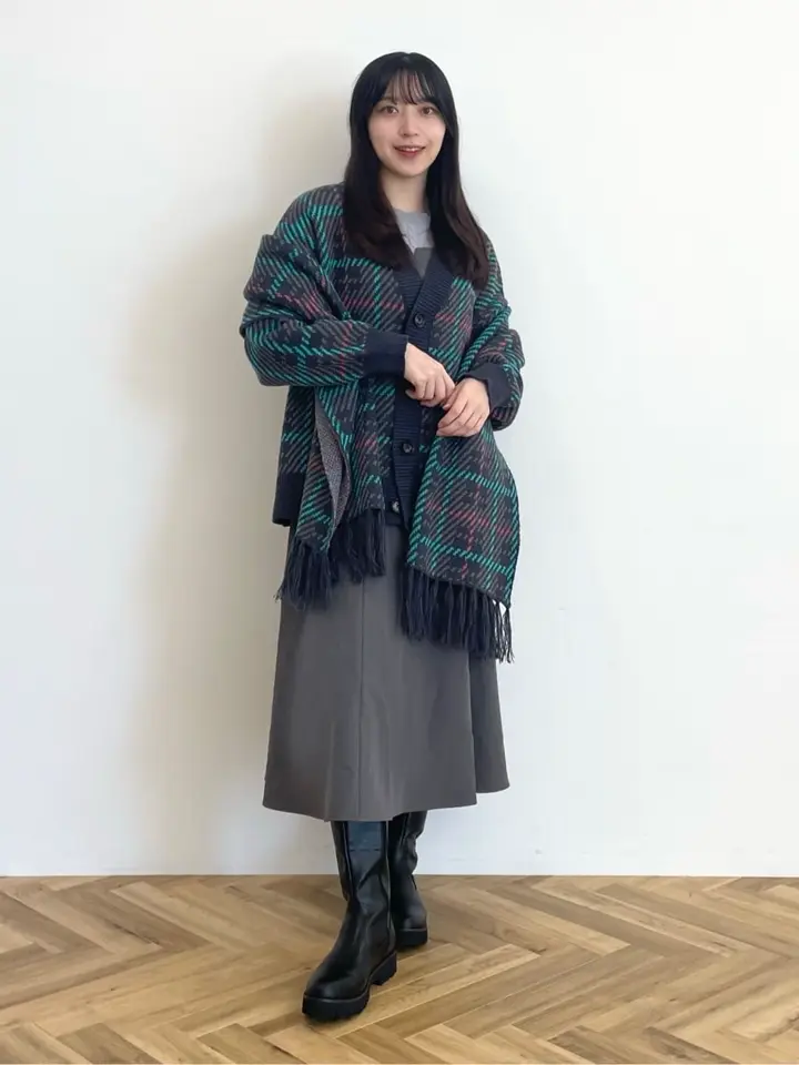 初音ミク ニットストール/earth music&ecology（アース ミュージック