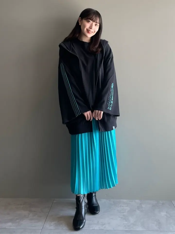 初音ミク ロングパーカー/earth music&ecology（アース ミュージック