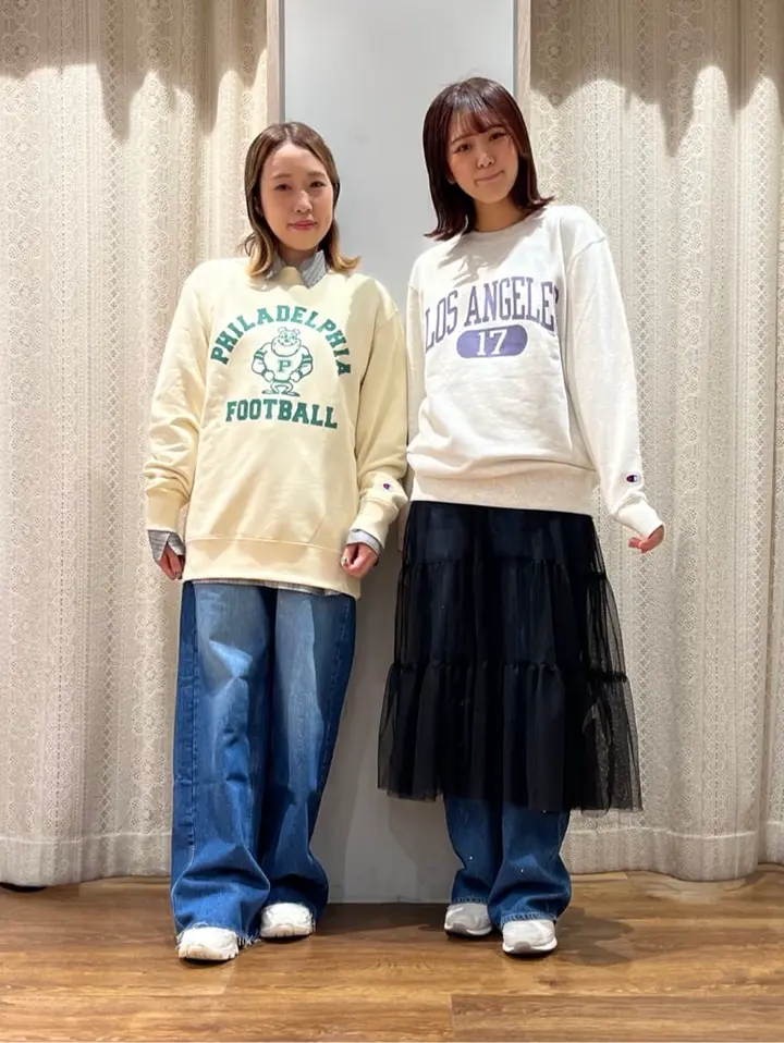 優里　トレーナー　Mサイズ　チャンピオンコラボ　限定ショッパー付き　YUURI 優里 トレーナー スウェット Mサイズ チャンピオンコラボ 限定