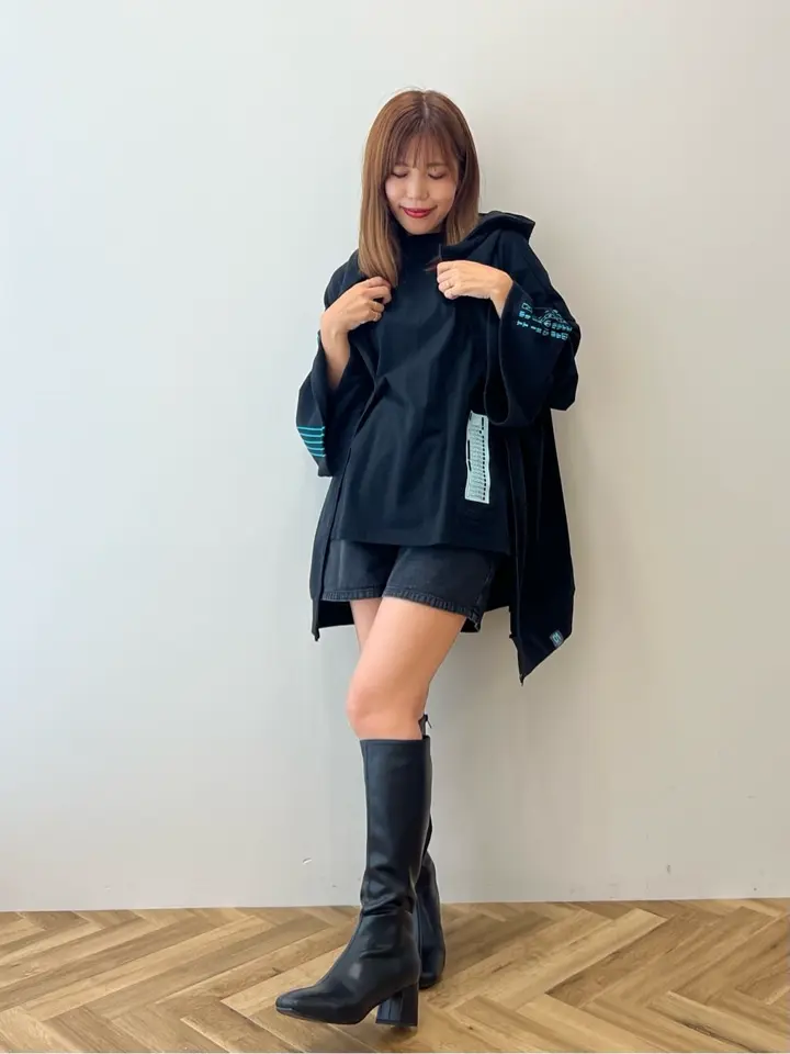 初音ミク ロングパーカー/earth music&ecology（アース ミュージック