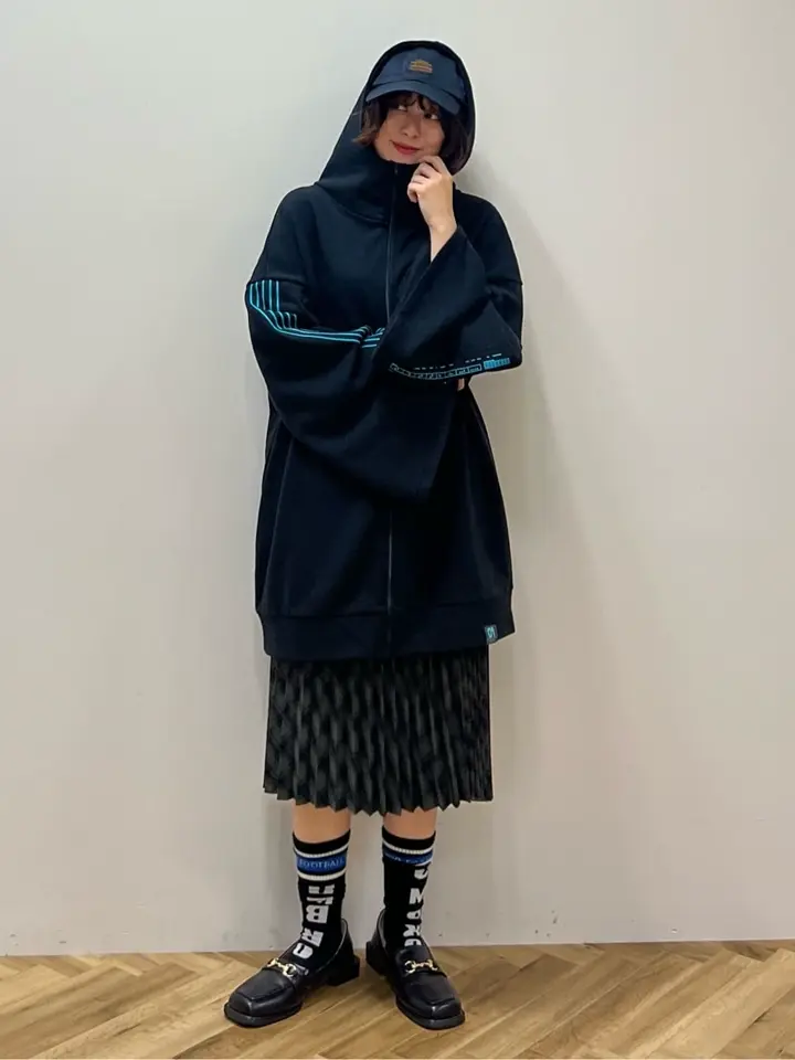 初音ミク ロングパーカー/earth music&ecology（アース ミュージック