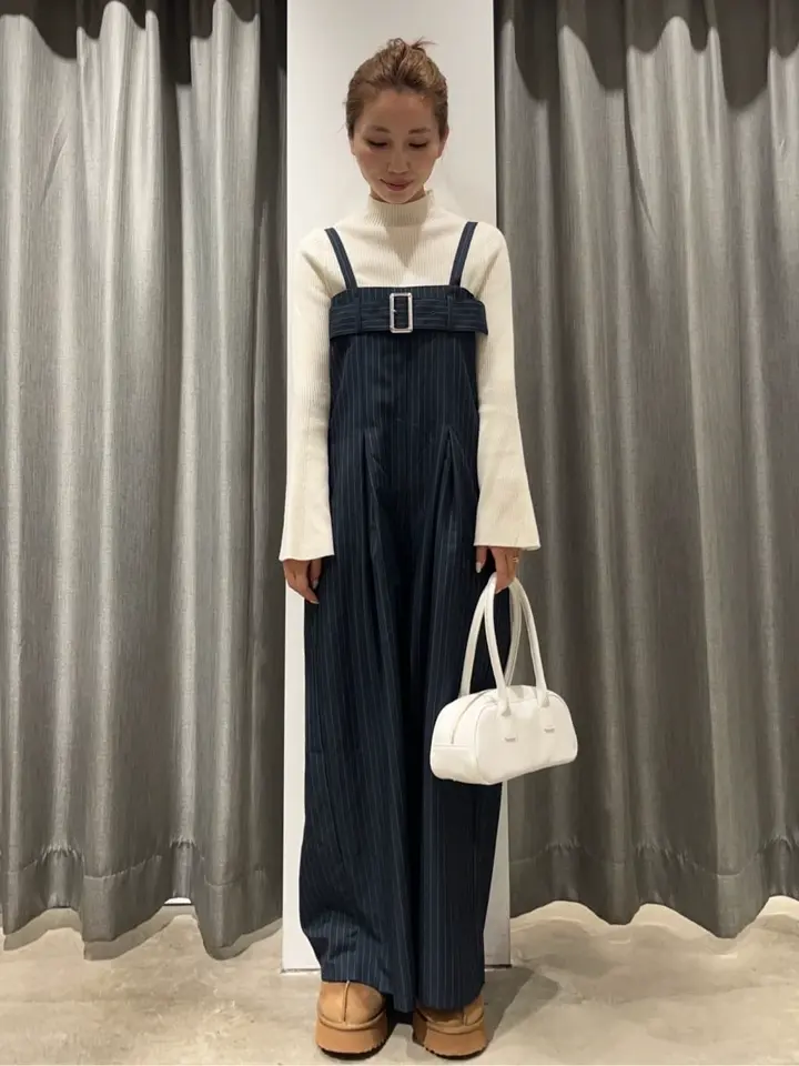 ≪USED≫ベルトベアサロペット/earth music&ecology（アース