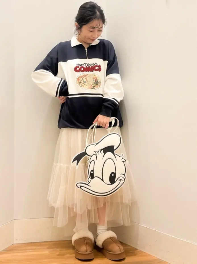 ドナルド/モノトーンフェイスバッグ/Areeam（アリーム）のその他バッグ