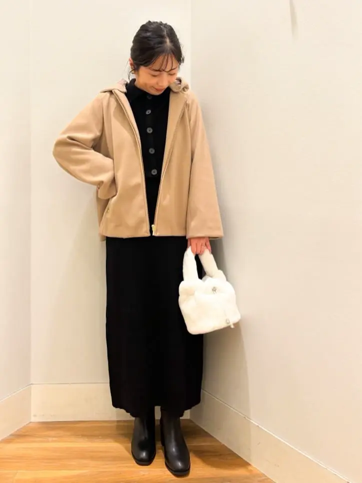 ⭐︎美品⭐︎ヘブンアンドアース　コート　　真冬 2Wayフードショートコート/earth music&ecology（アース