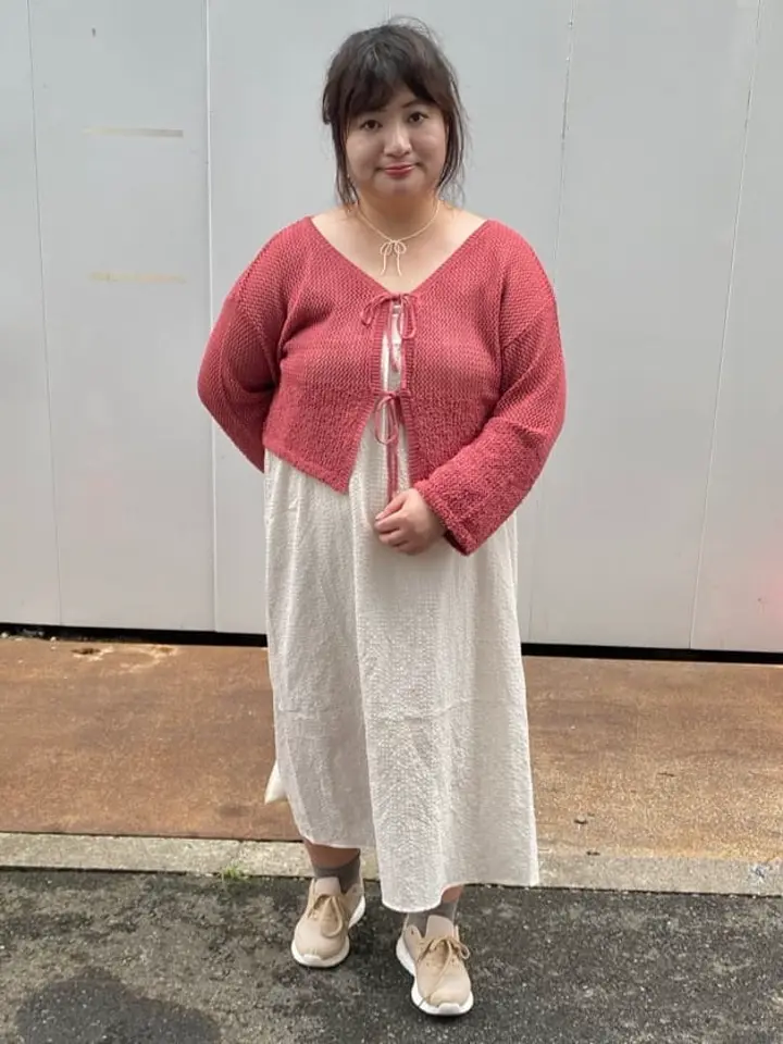 バックリボンキャミワンピース/earth music&ecology（アース