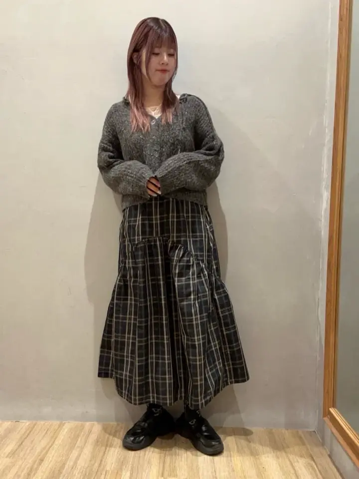 2025AW早い者勝ち✨IENAGRUPPOCINQUE タフタチェックスカート 2025AW早い者勝ち✨IENAGRUPPOCINQUE タフタチェックスカート 2025AW