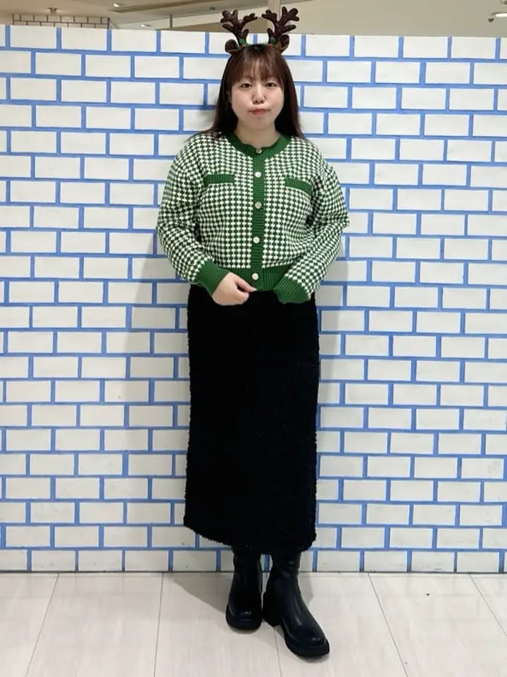 ジャガードニットプルオーバー/earth music&ecology（アース