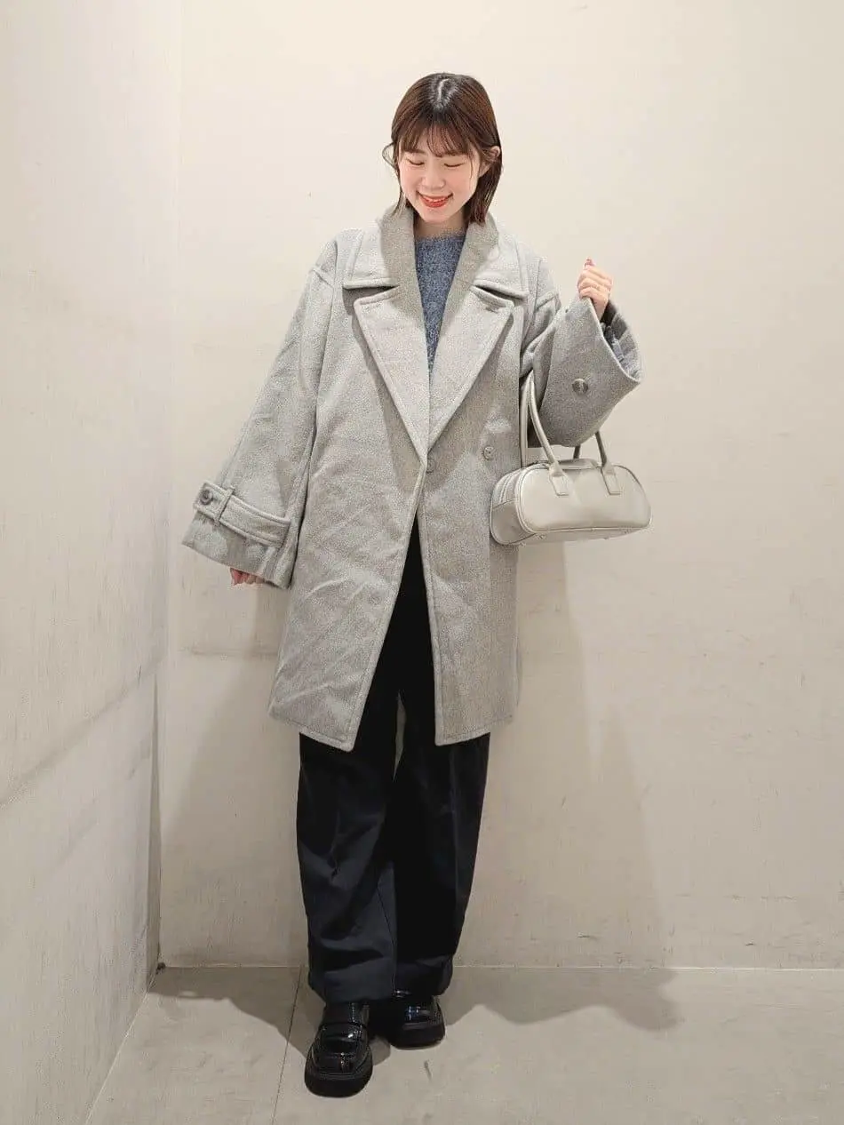 ダブルウエストデザインパンツ/earth music&ecology（アース